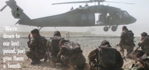 Black Hawk hanging for a smoke