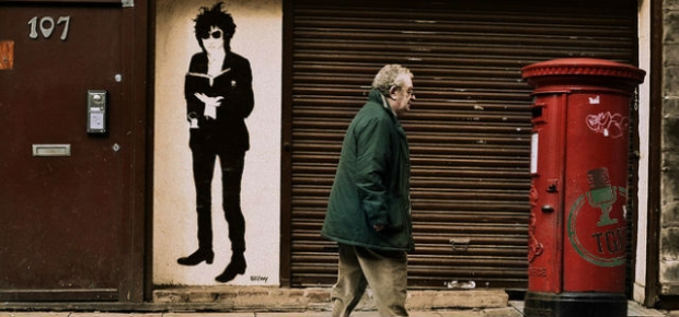 Evidently John Cooper Clarke, possibly Beasley Street